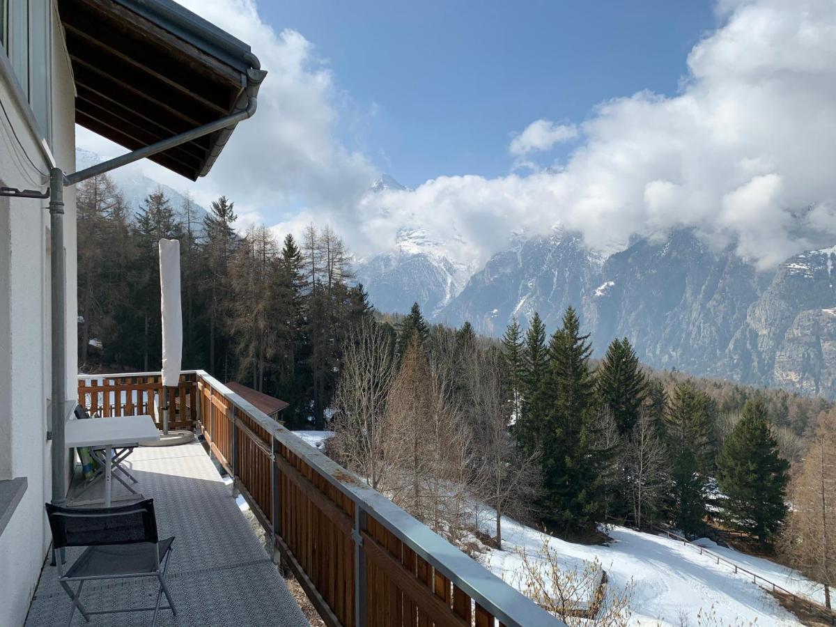 Panorama At Haus Waldheim Nr. 11 Apartment Grachen Luaran gambar