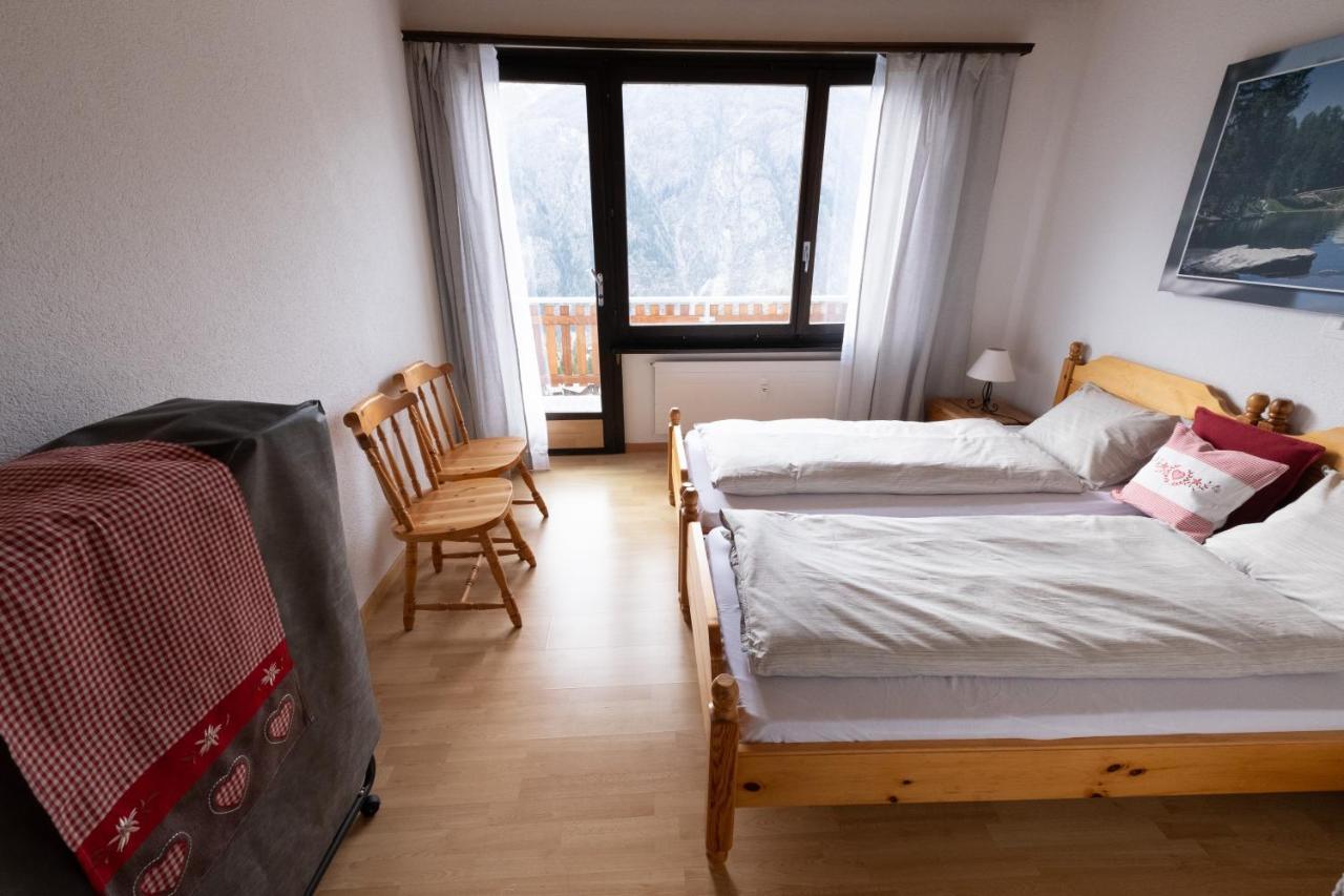 Panorama At Haus Waldheim Nr. 11 Apartment Grachen Luaran gambar